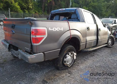 2013 Ford F150 Supercrew from USA, damaged, VIN 1FTFW1EF7DFD95163